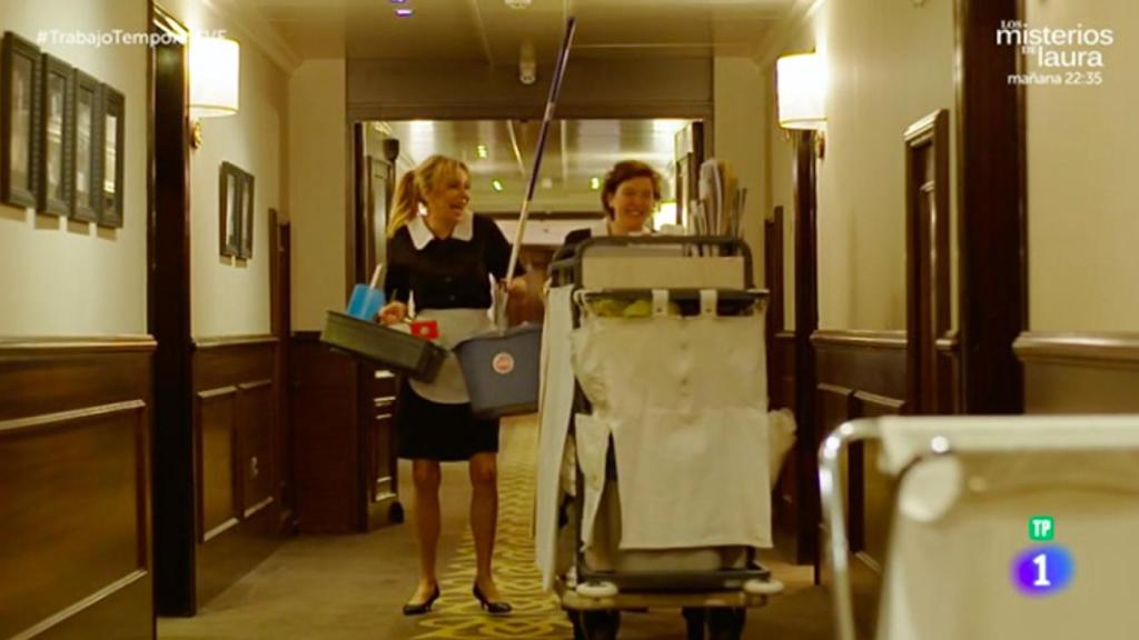 Las limpiadoras se quejan de la aparición de Ana Obregón en 'Trabajo temporal'