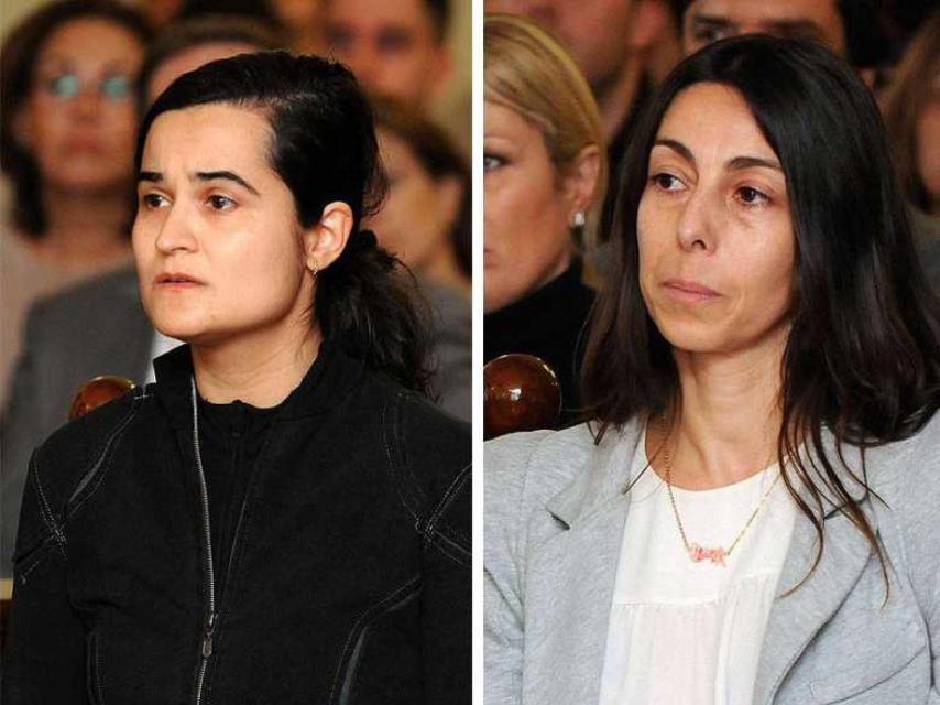 Triana Martínez y Raquel Gago.