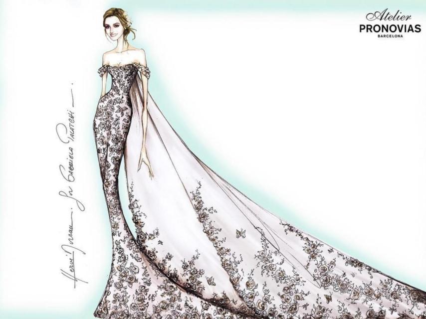 Boceto del diseño de Hervé Moreau para Palatchi