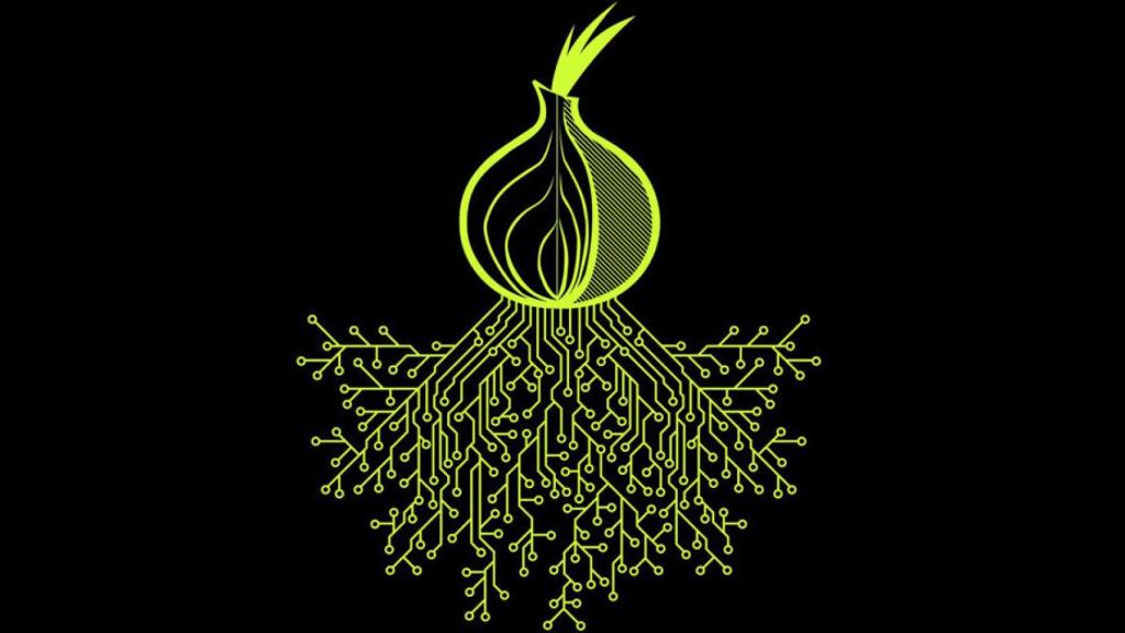 Ilustración de la Dark Web.