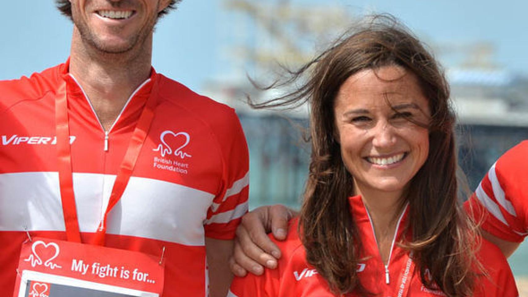 Pippa Middleton y su pareja James Mathews