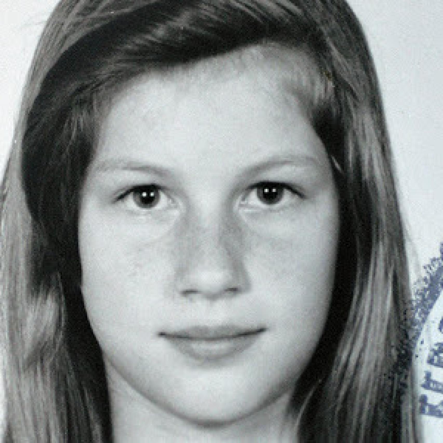 Gisele Bundchen empezando en la moda con 15 años.