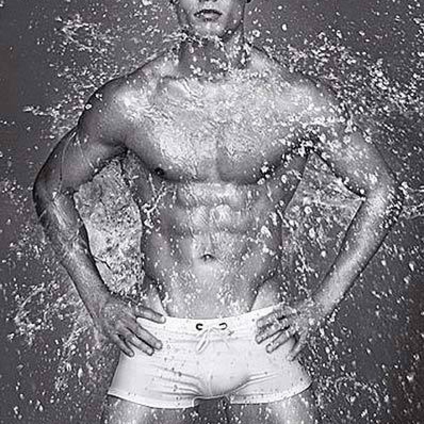 Cristiano Ronaldo en una campaña de Emporio Armani