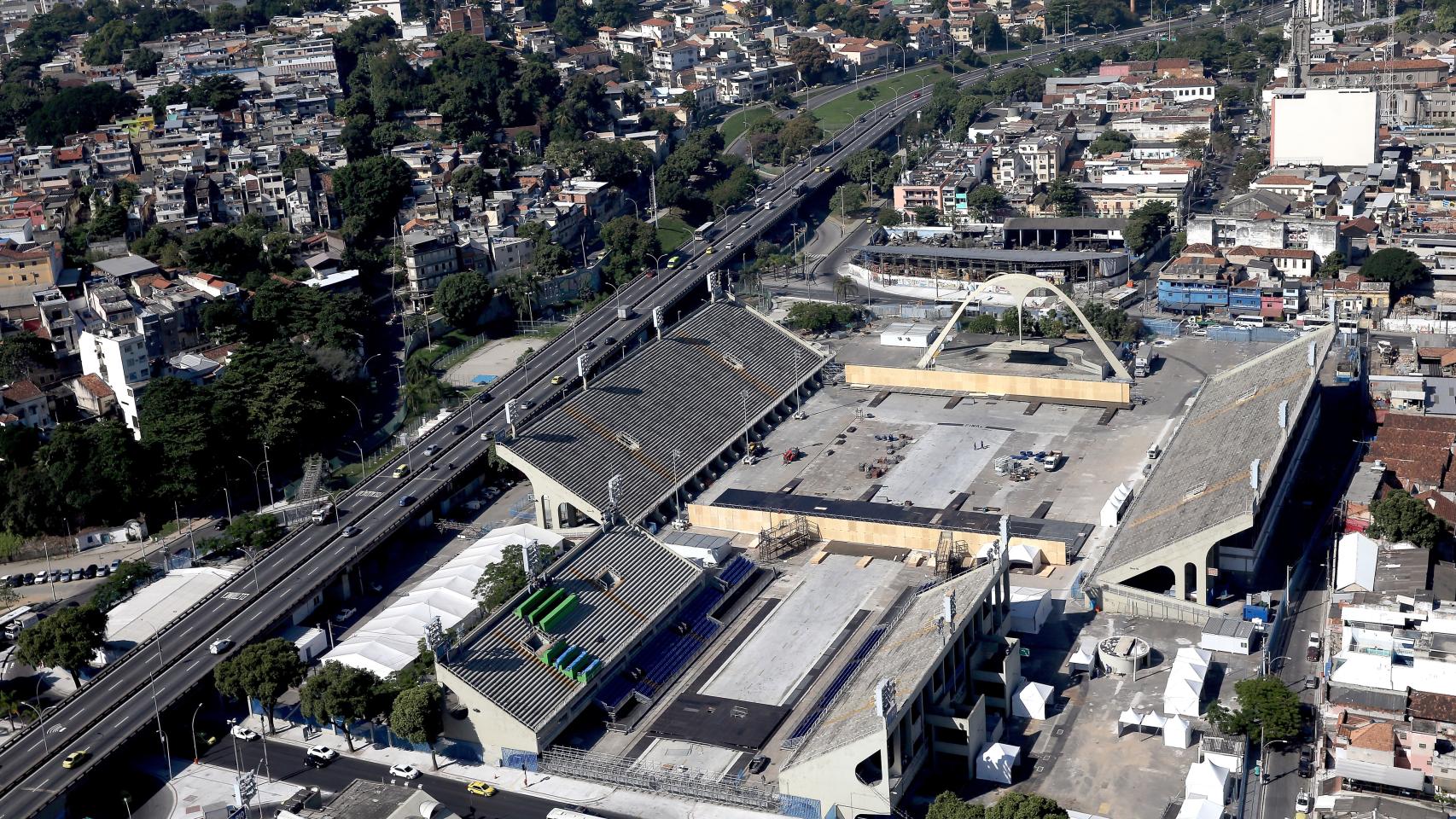 El Sambódromo de Río de Janeiro.