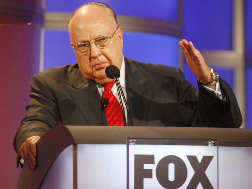 Foto de archivo de Roger Ailes, hasta ahora presidente de Fox News.