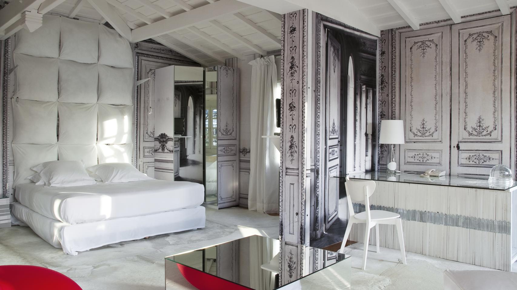 Habitación de lujo del hotel de Maison Martin Margiela.