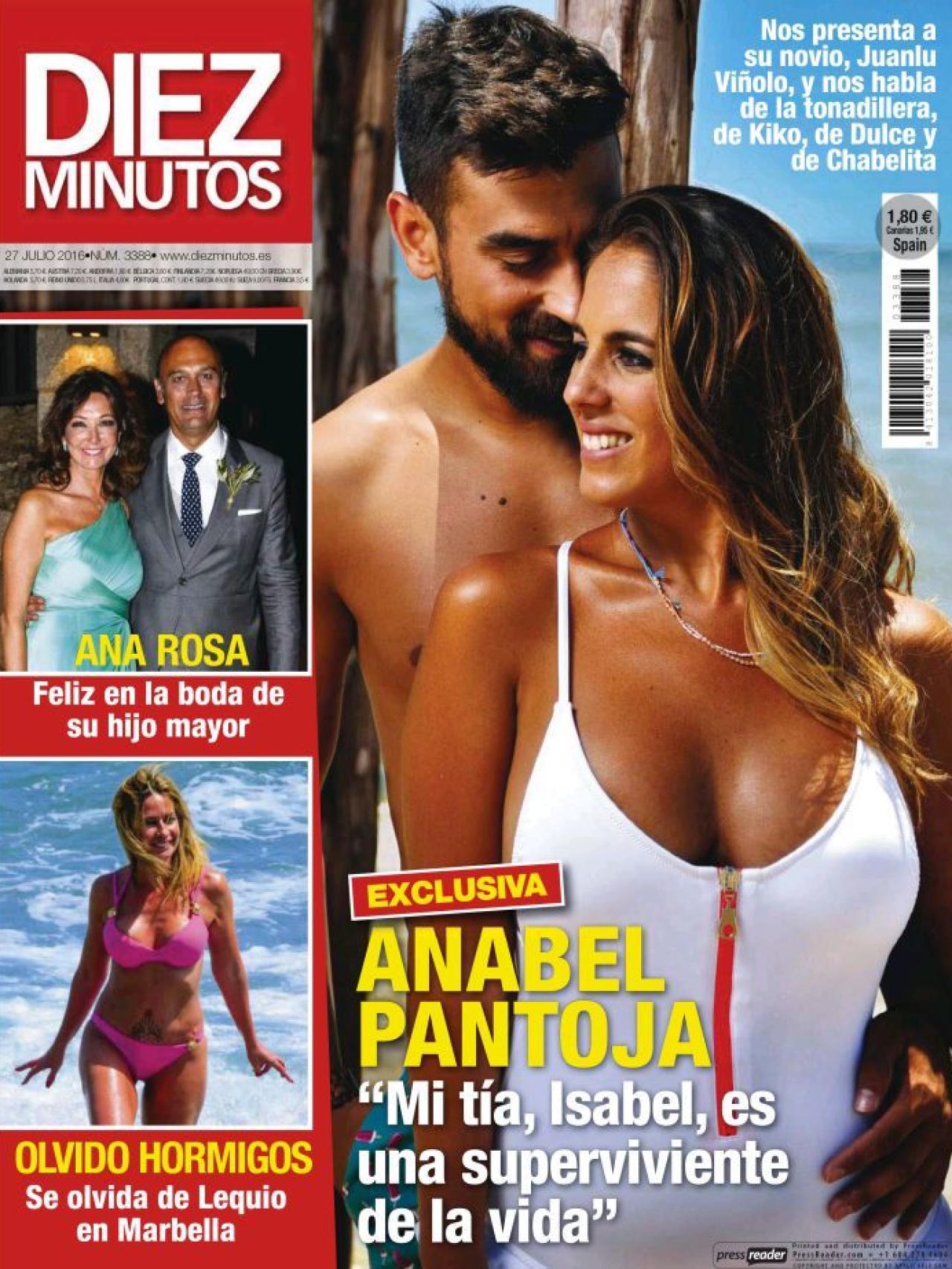 Portada de la revista Diez Minutos