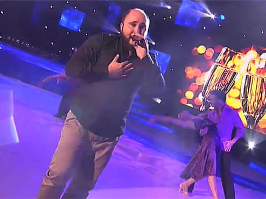 Kiko Rivera durante una actuación