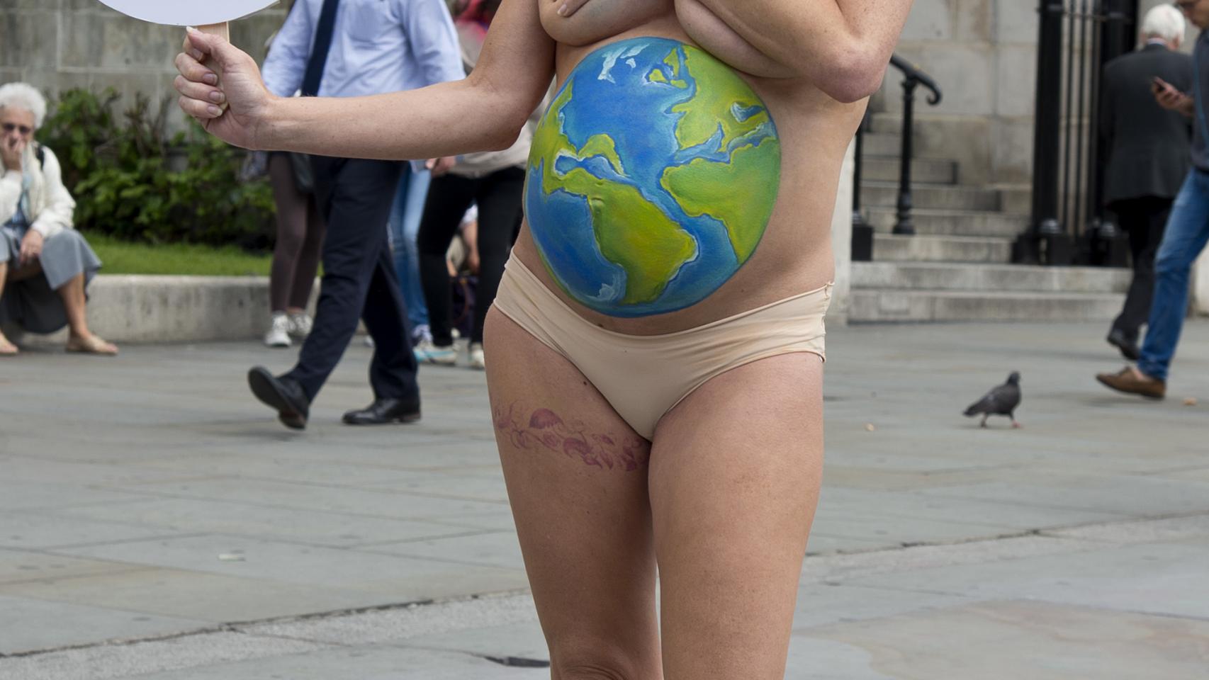 La presentadora Sarah-Jane Honeywell  apoyó una campaña pro - veganismo.