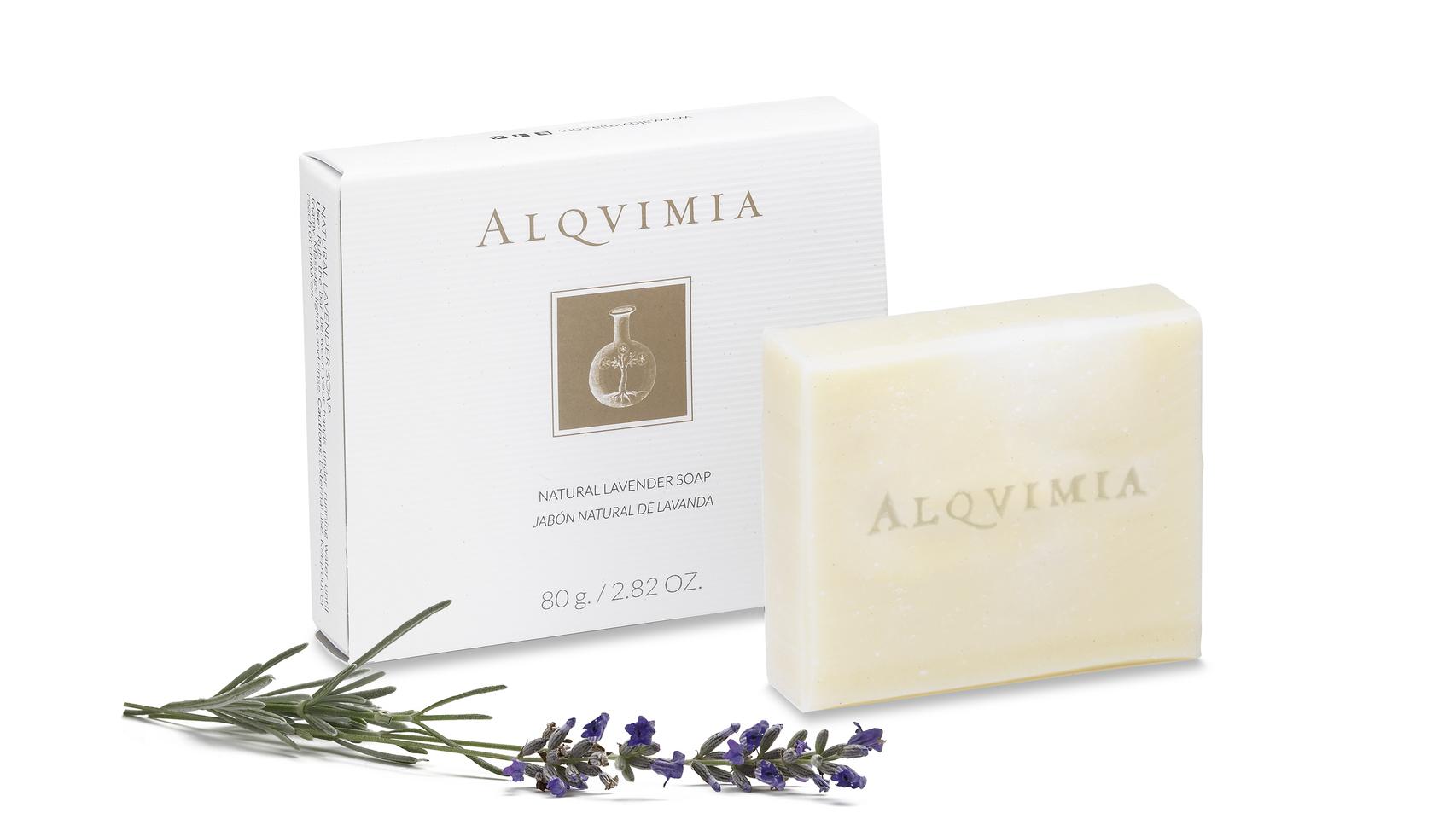 Natural Lavender Soap Alquimia.