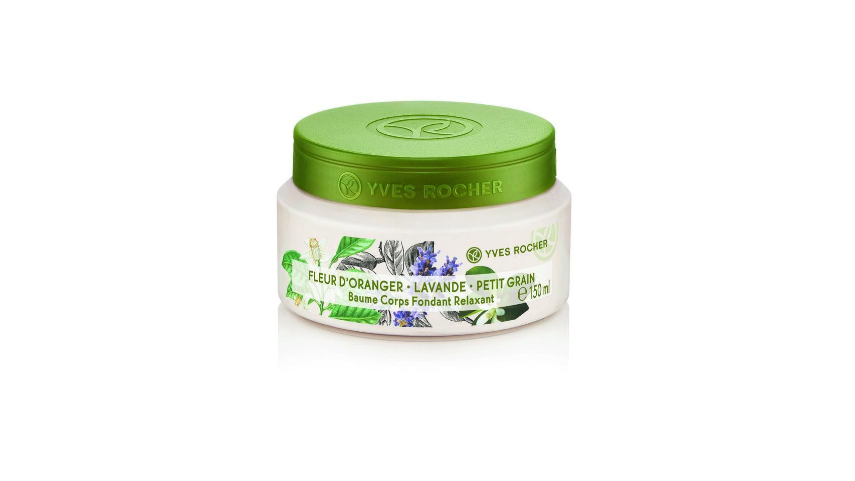 Baume Corps Fondant Relaxant Yves Rocher.