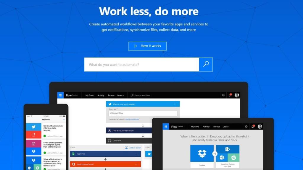 Microsoft Flow, el rival de IFTTT ya está disponible en pruebas para Android