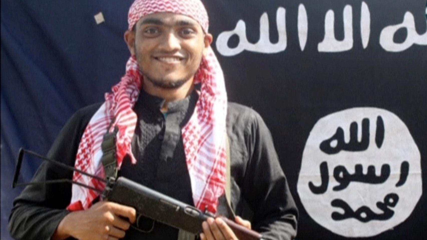 Captura de un vídeo difundido por el Estado Islámico.