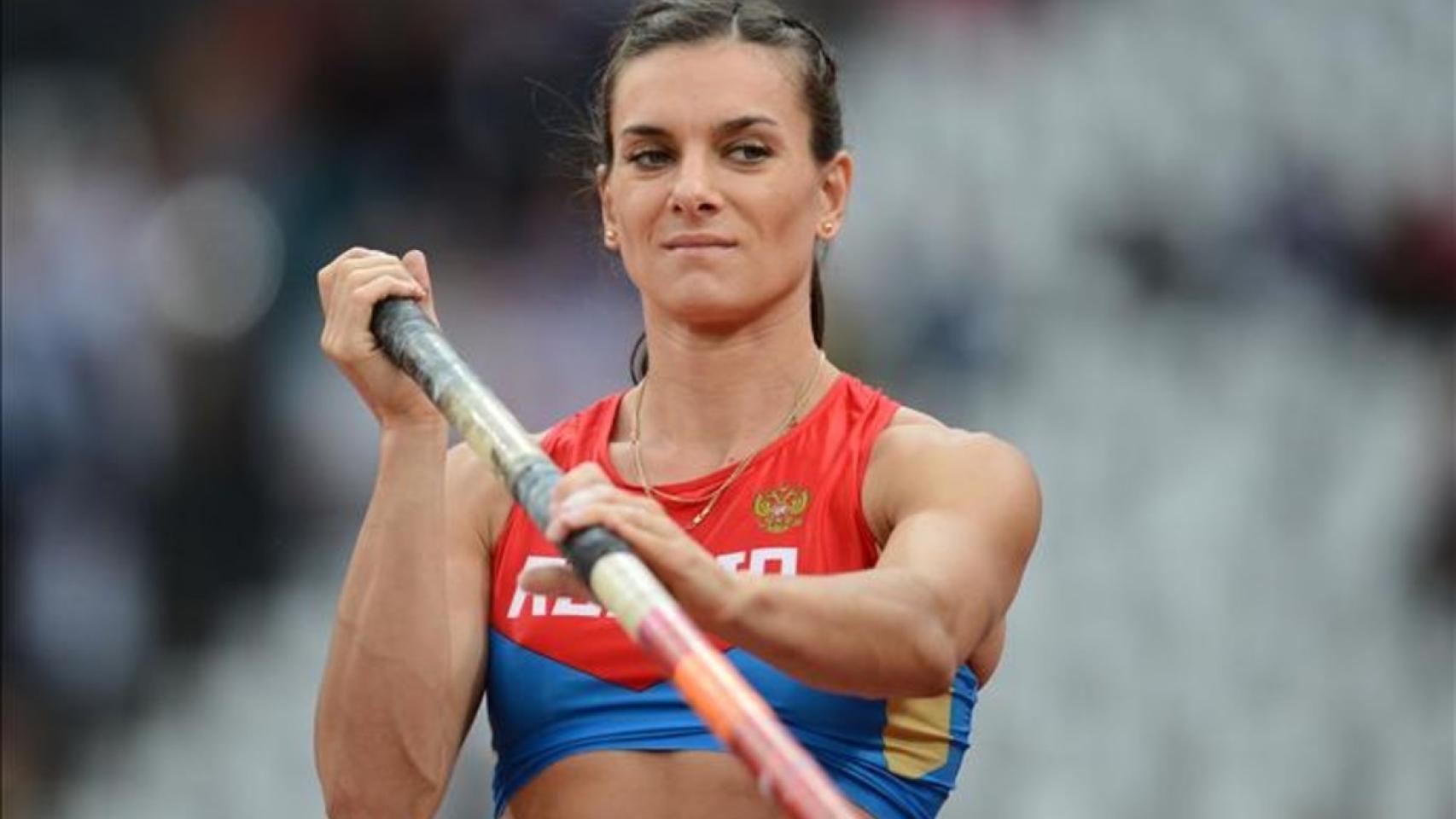 Yelena Isinbayeva.
