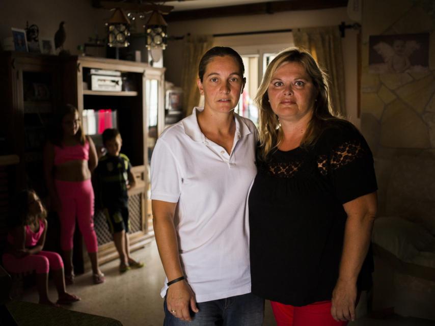 El matrimonio formado por Mari Ángeles Zucilla y Toñi Meléndez.