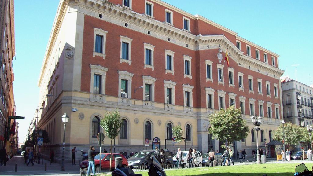 Sede del Tribunal de Cuentas en el centro de Madrid