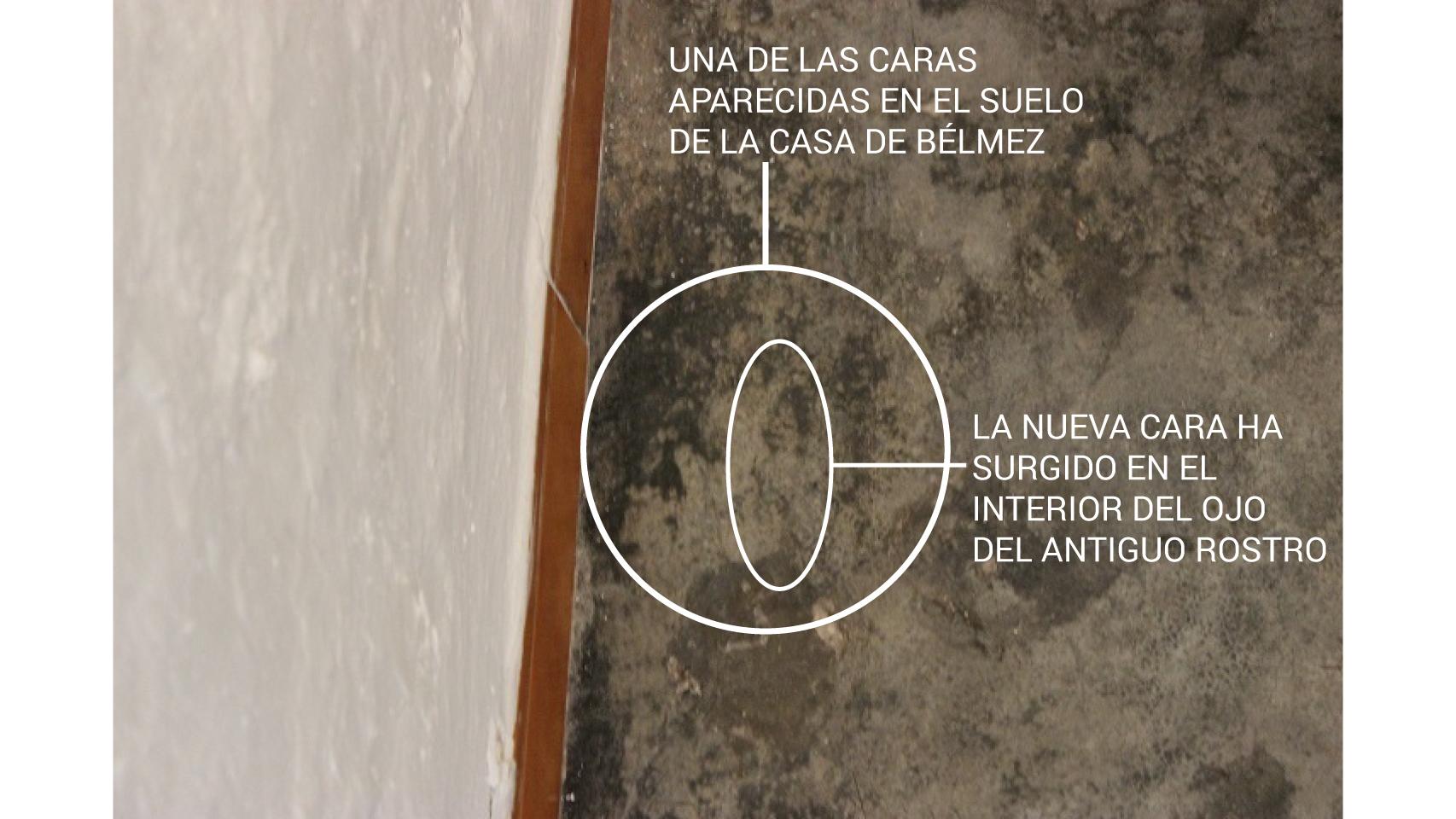 La interpretación de la nueva cara que ha aparecido en el suelo