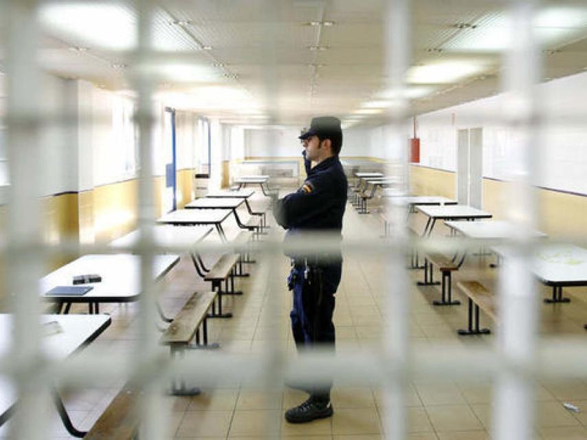 Una de las salas del CIE de Barcelona