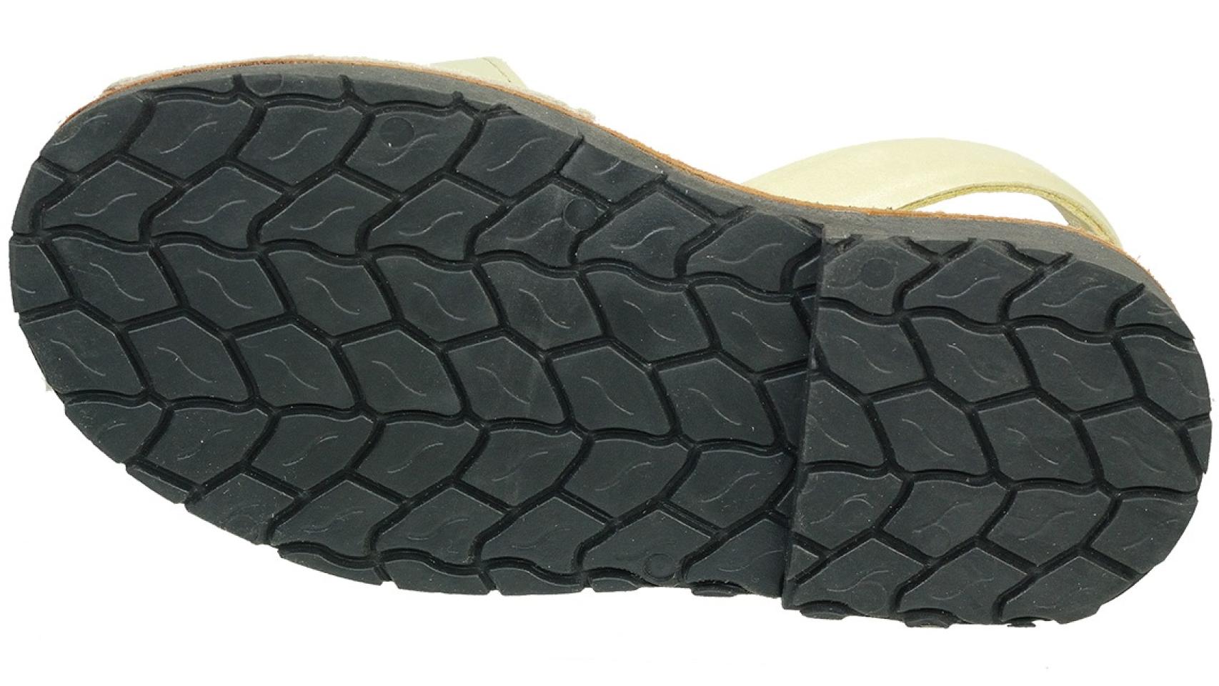 Suela de neumático, característica de las abarcas.