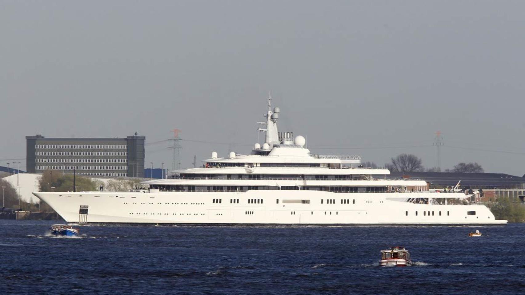 'Eclipse', el lujoso yate de Roman Abramovich.