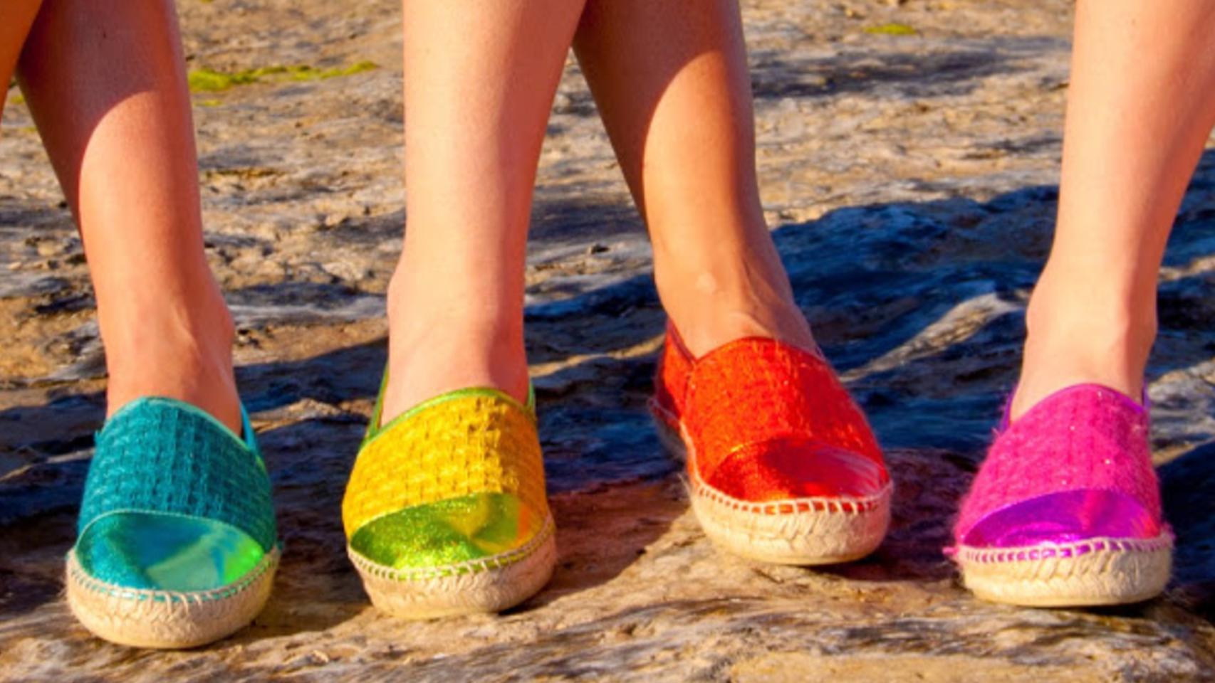 Alpargatas rustic-pop de la marca Cuore Pánico.