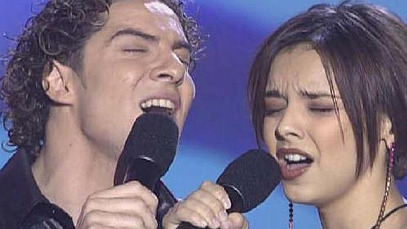 Bisbal y Chenoa.