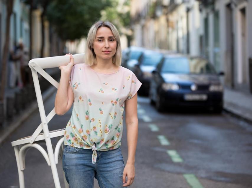 La artista Zahara, con la casa a cuestas.