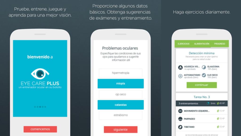 Eye Care Plus, la aplicación con ejercicios para mejorar la visión