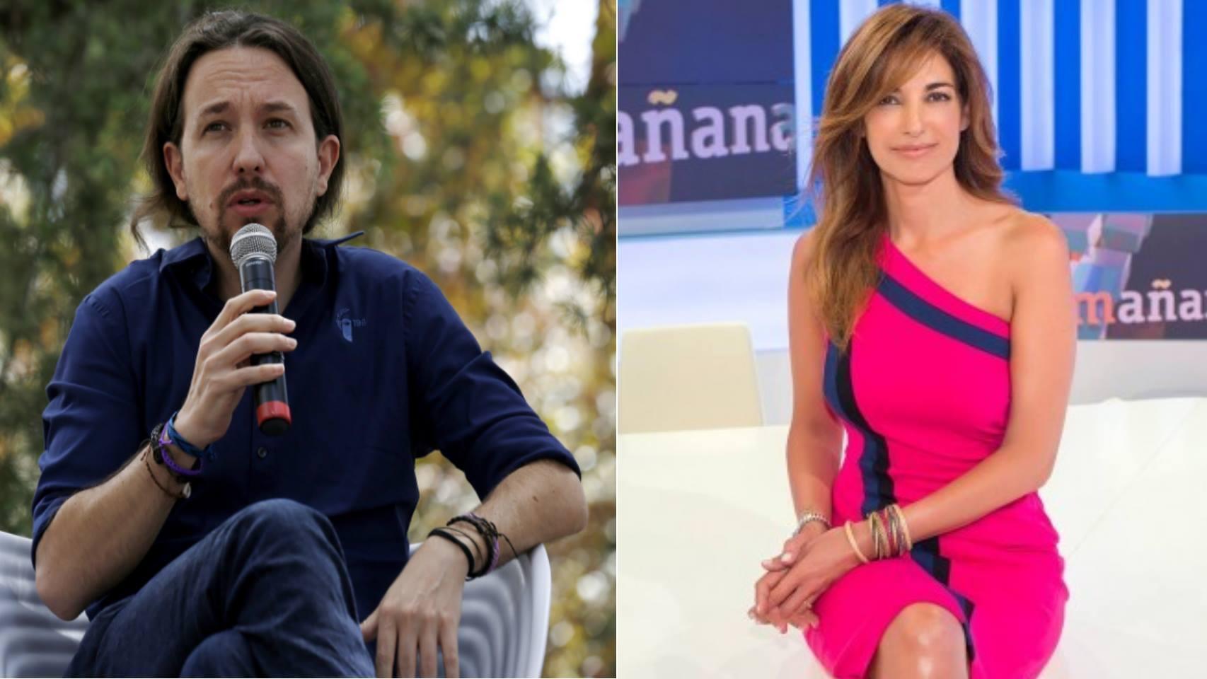 Pablo Iglesias y Mariló Montero