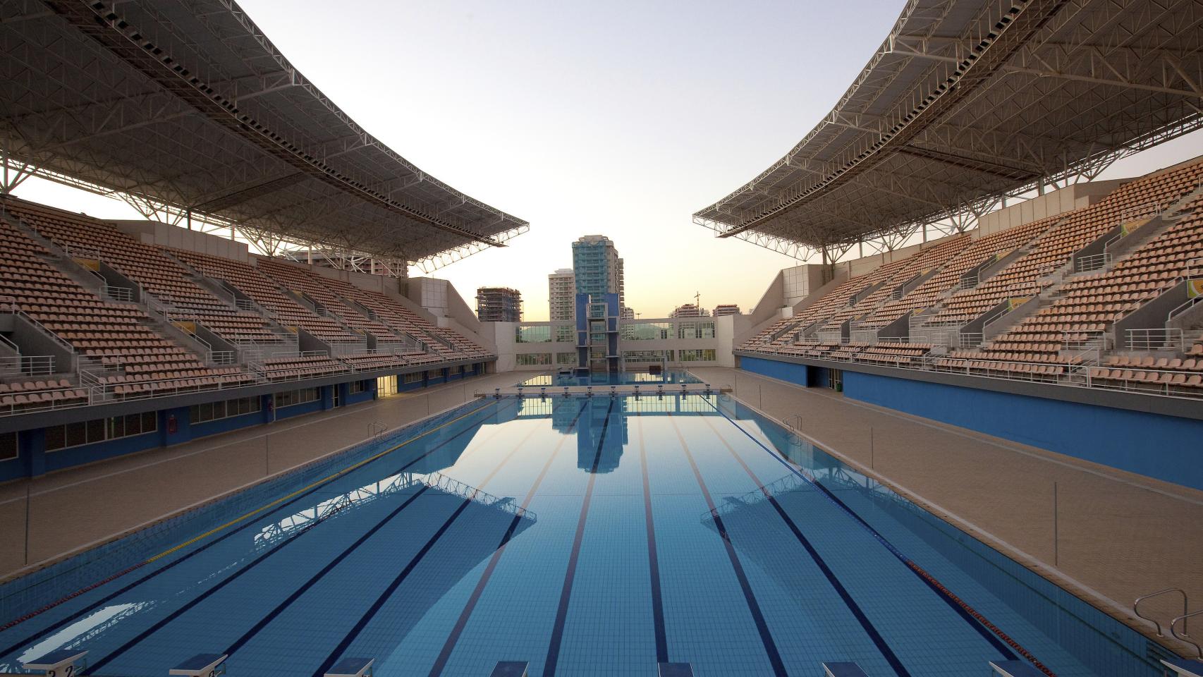 Centro acuático de Deodoro.