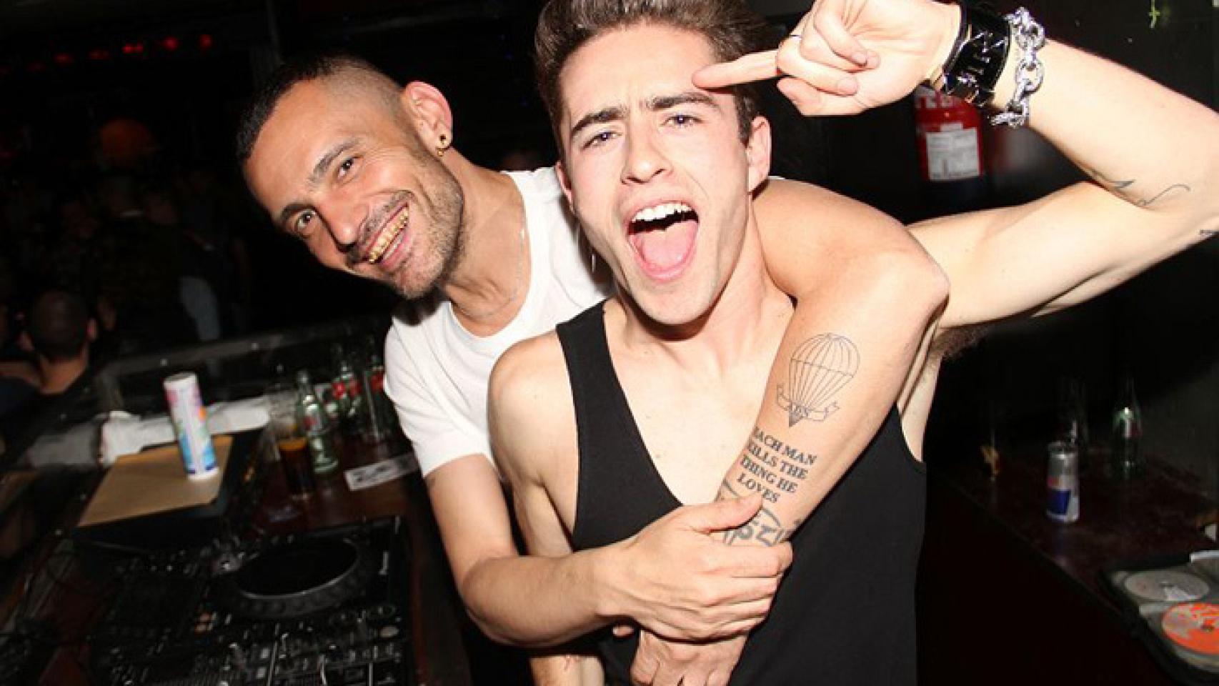 Pelayo y David Delfín siempre mostraron una afinidad y creatividad muy parecida.