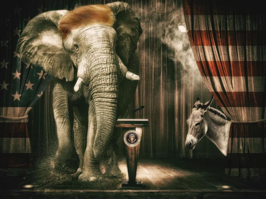 Repúblicanos y demócratas: dos partidos, dos mundos