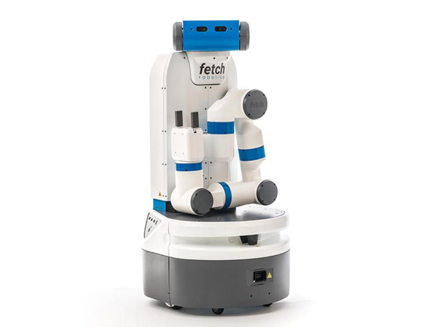Uno de los robots fabricados por Fetch Robotics
