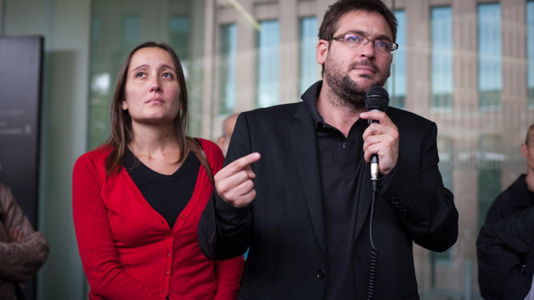 Albano Dante y Marta Sibina, fundadores de Cafe amb llet