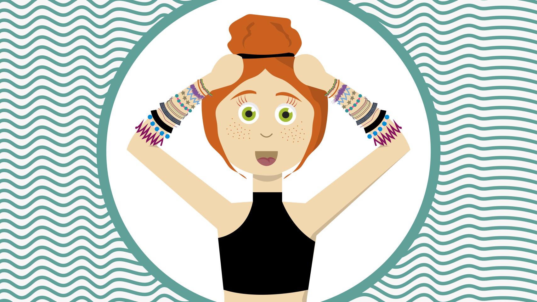 Con esta moda las escayolas no eran necesarias.