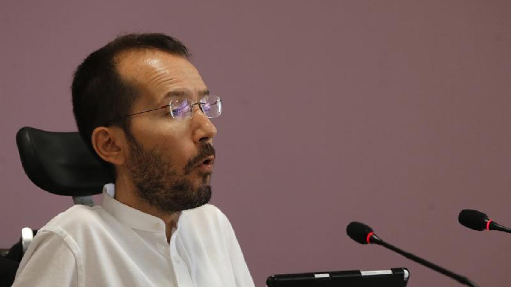 Pablo Echenique, secretario de Organización de Podemos.