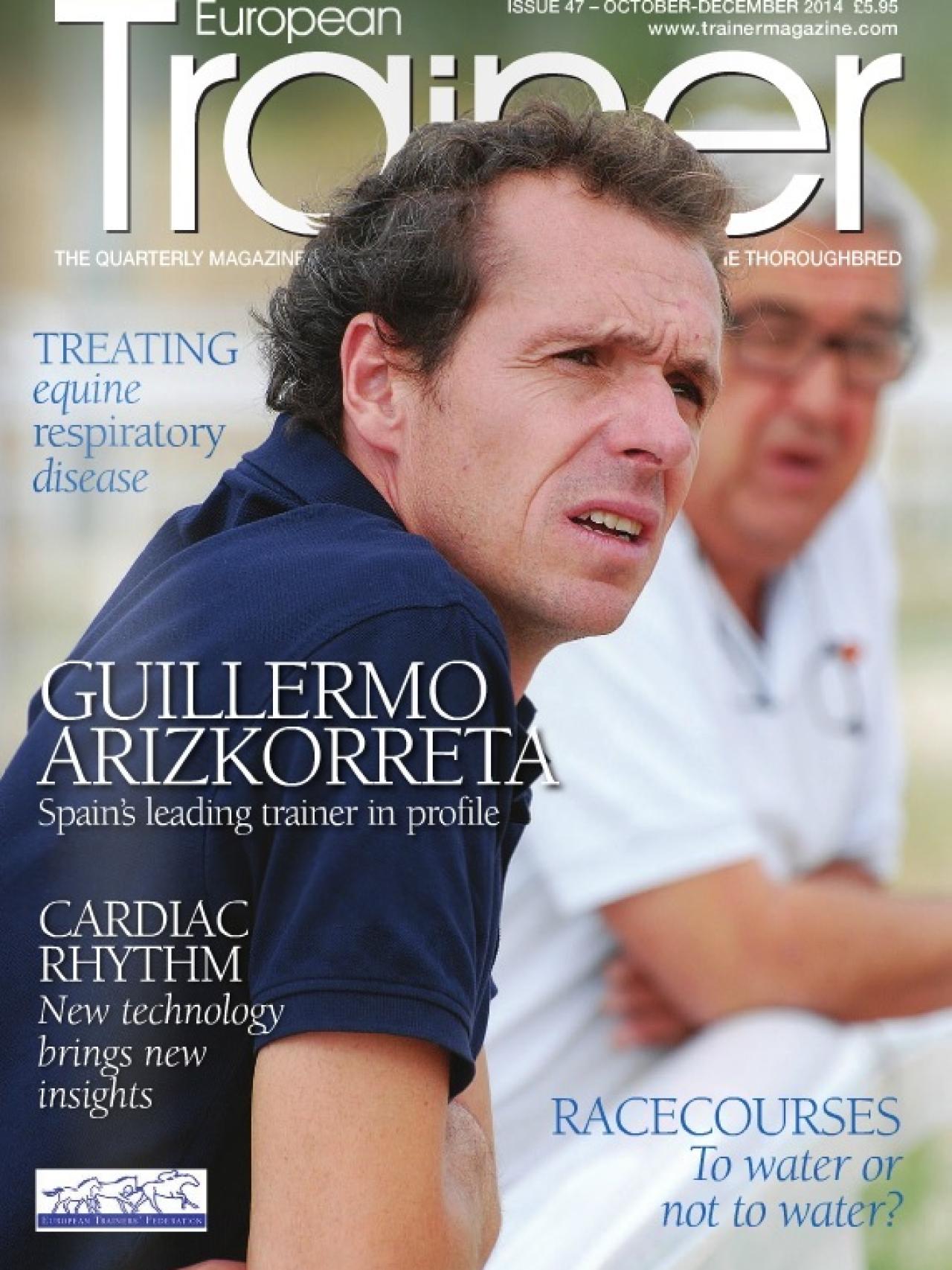 Aizcorreta, en una de las portadas que ha protagonizado.