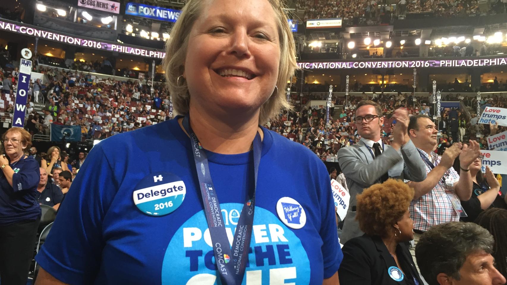 Tippi ha visto varias veces en persona a Hillary Clinton