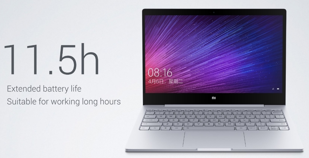 minotebook air xiaomi portatil