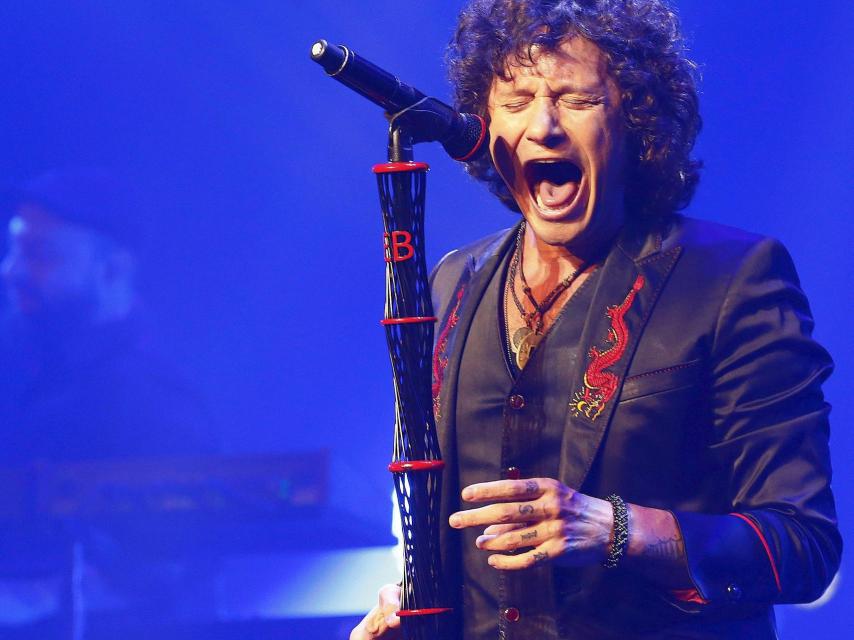 Enrieque Bunbury en el Teatro Real.