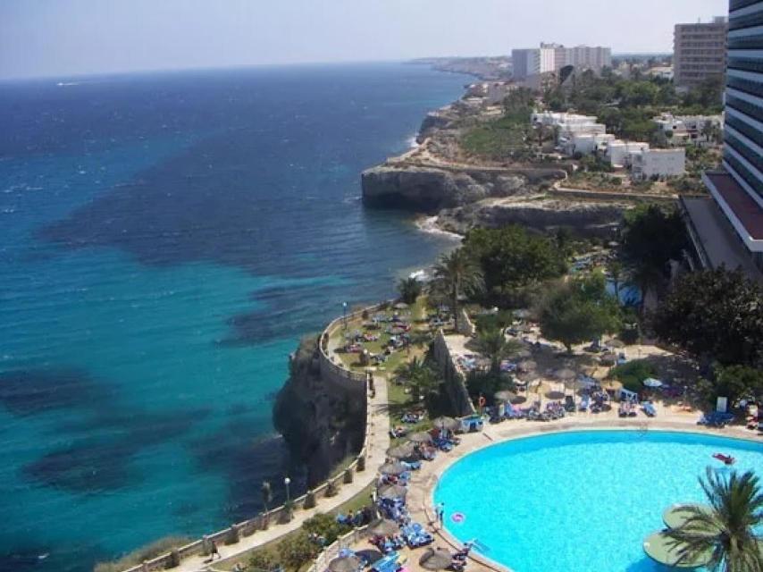 Vistas de una parte de la urbanización Sol de Mallorca, en Calvià.