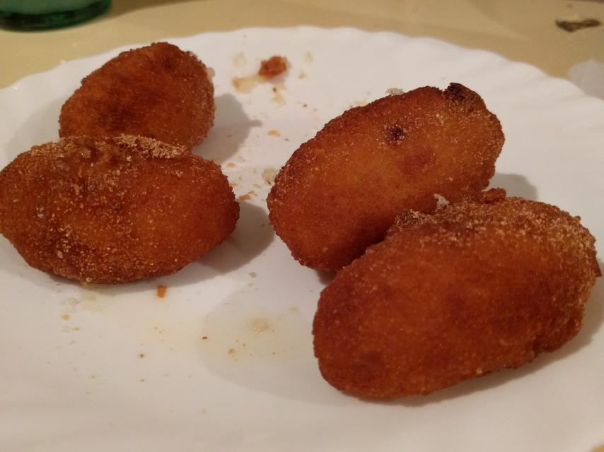 Las croquetas perpetradas en la taberna de los horrores.