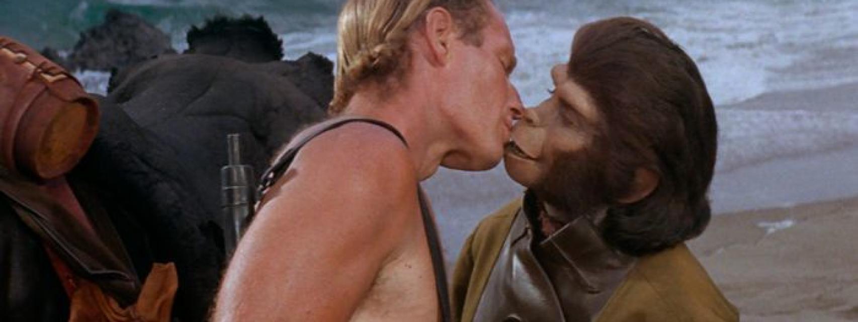 Fotograma de la película El planeta de los simios