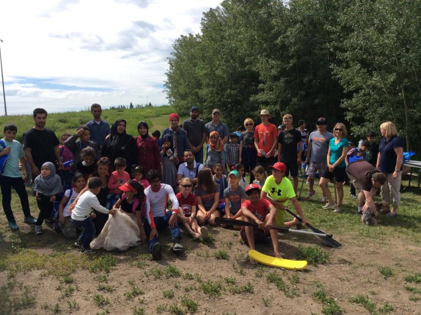 En  el curso de remo han participado 74 refugiados