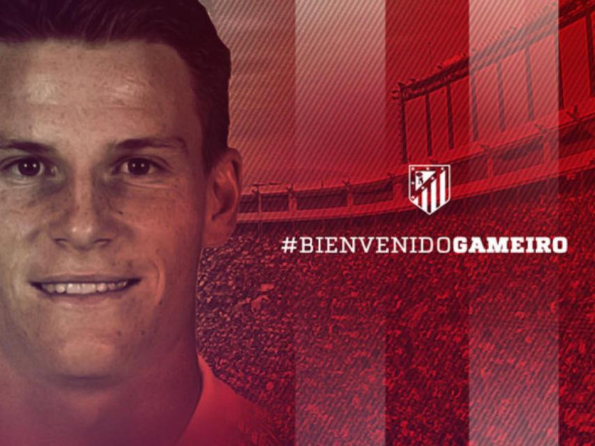 Gameiro, nuevo jugador del Atlético de Madrid.