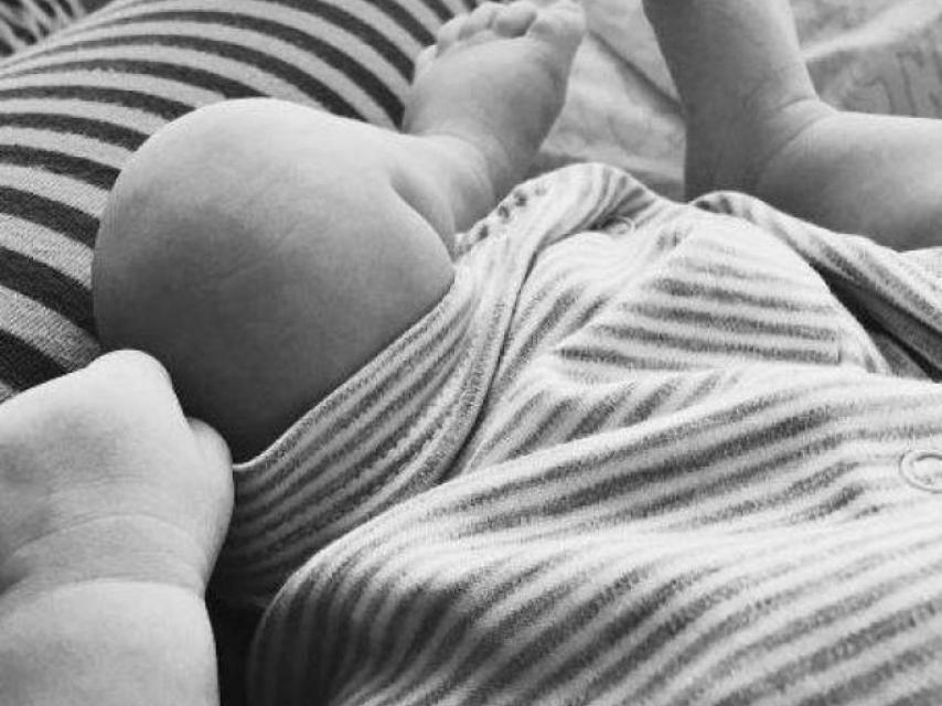 Imagen del bebé que la cantante ha compartido en las redes sociales