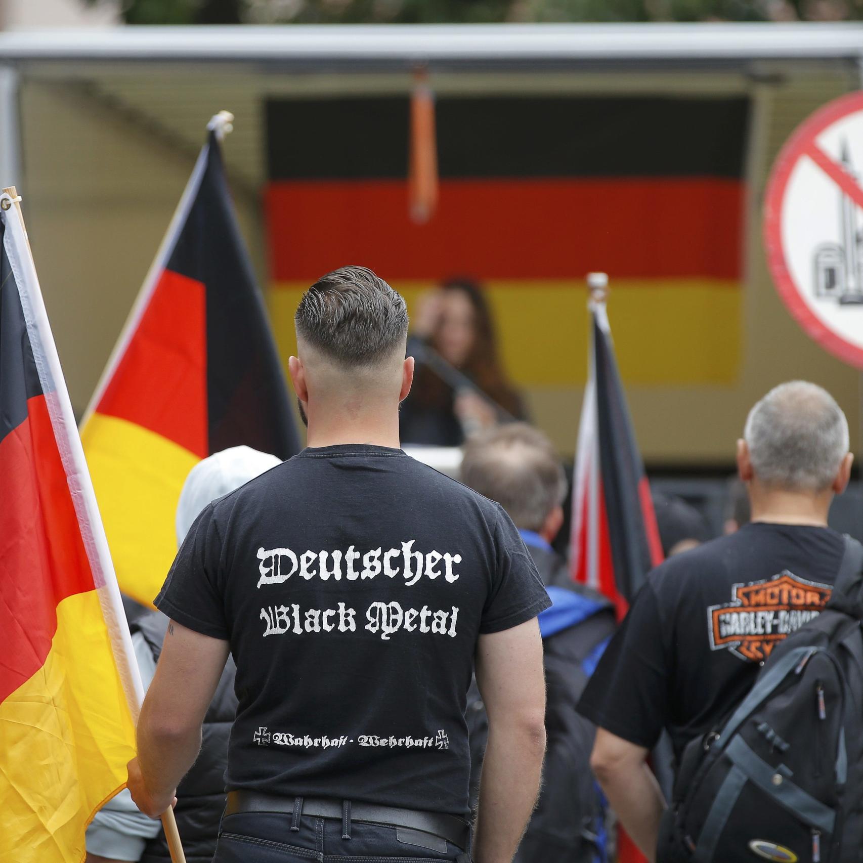 Imagen de la manifestación ultraderechista. Reuters