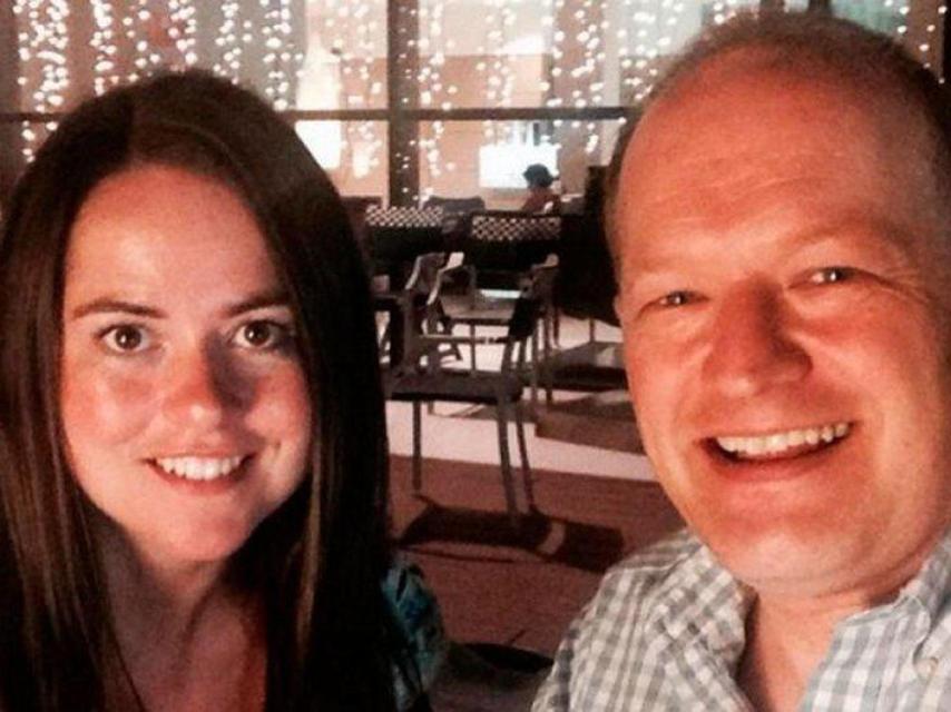 Karen, la ex esposa de Danczuk, con el que posa en las redes sociales.