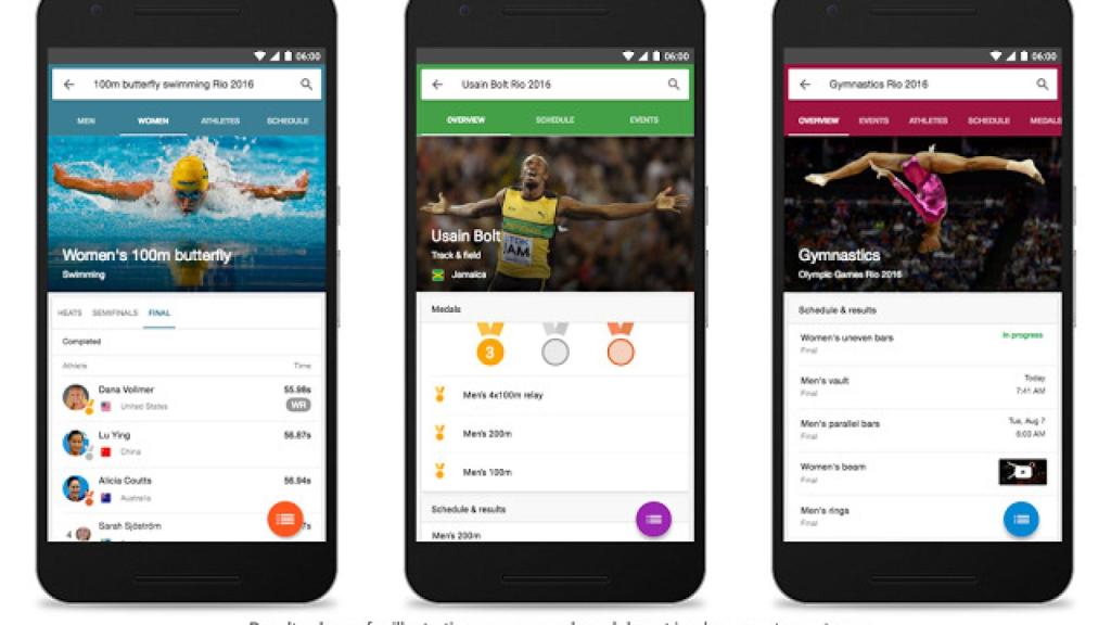 Google, tu mejor aliado para seguir los JJOO de Río en directo