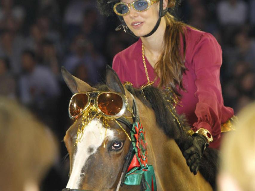 Carlota, viajando en el tiempo.